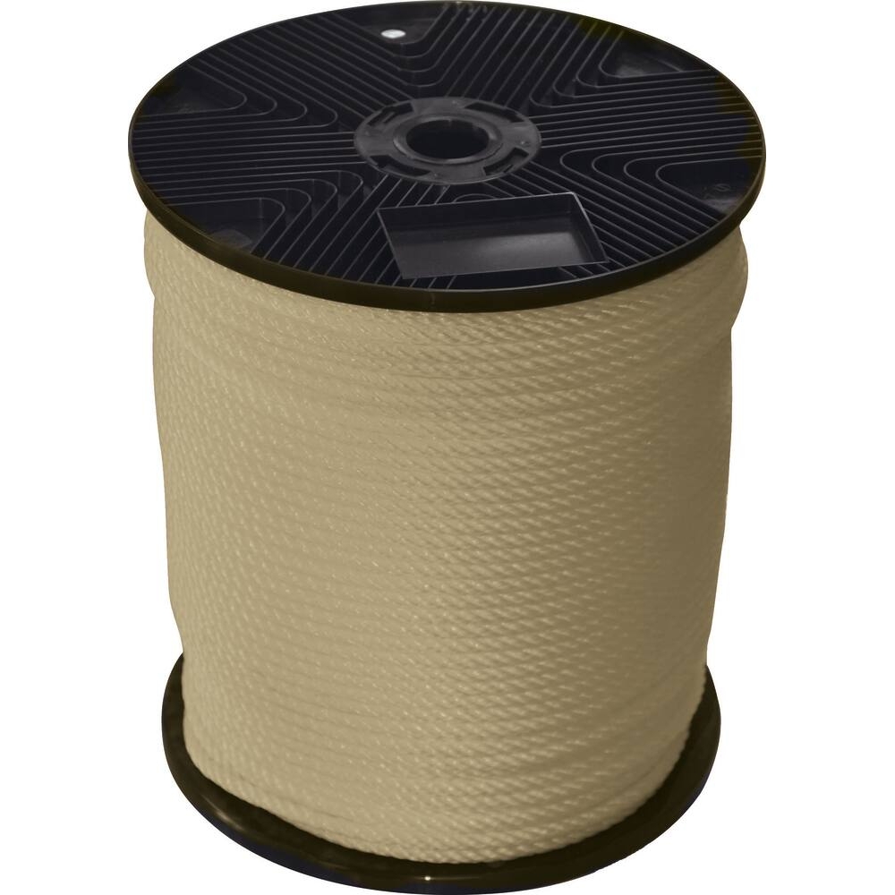 Cordage polypropylène beige 20mm - bobine présentoir de 17m - 27450