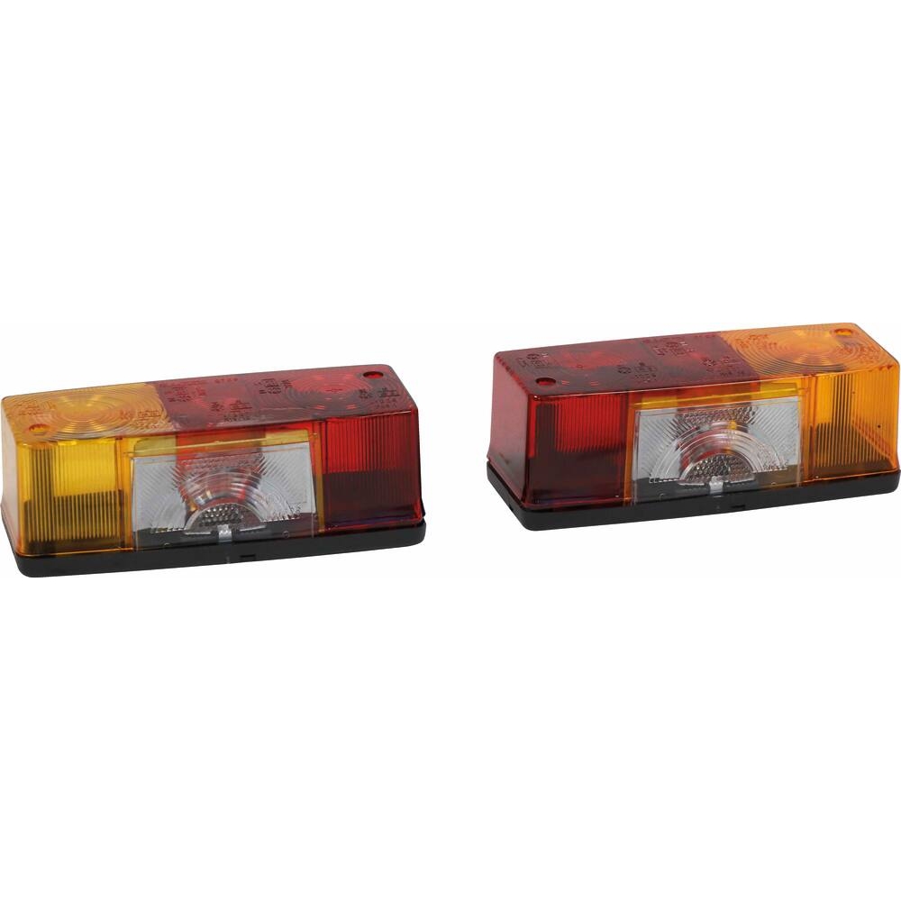 Feu arrière rectangle 4 fonctions 2706 - lot droit + gauche 150x60mm - 28674