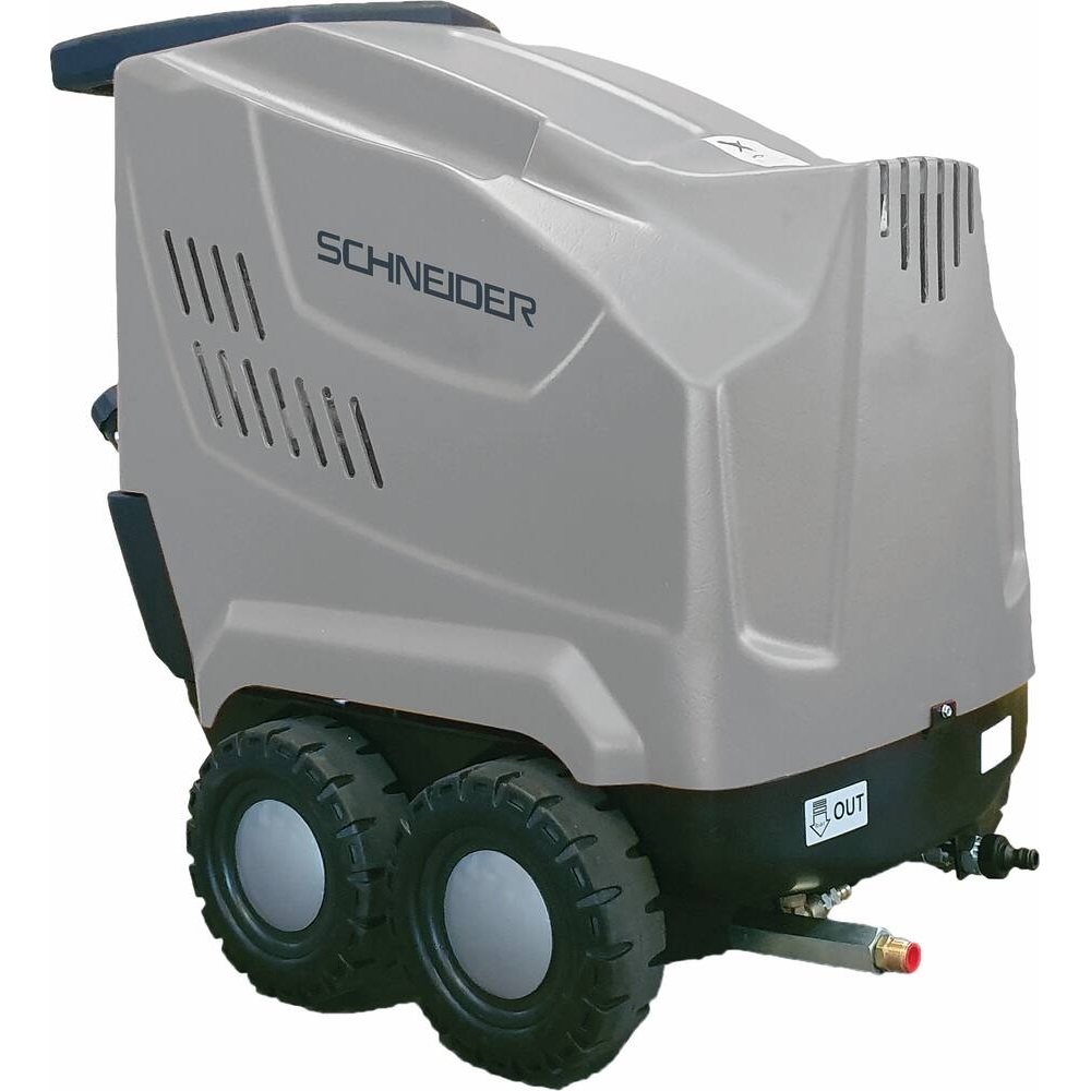 NETTOYEUR HP EAU CHAUDE MONO 8L/M 130 BARS 2800 TR/MIN + FLEXIBLE 10M - SCHNEIDER NHP - 50079