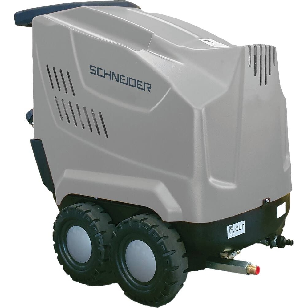 NETTOYEUR HP EAU CHAUDE MONO 8L/M 130 BARS 2800 TR/MIN + FLEXIBLE 20M - SCHNEIDER NHP - 50080