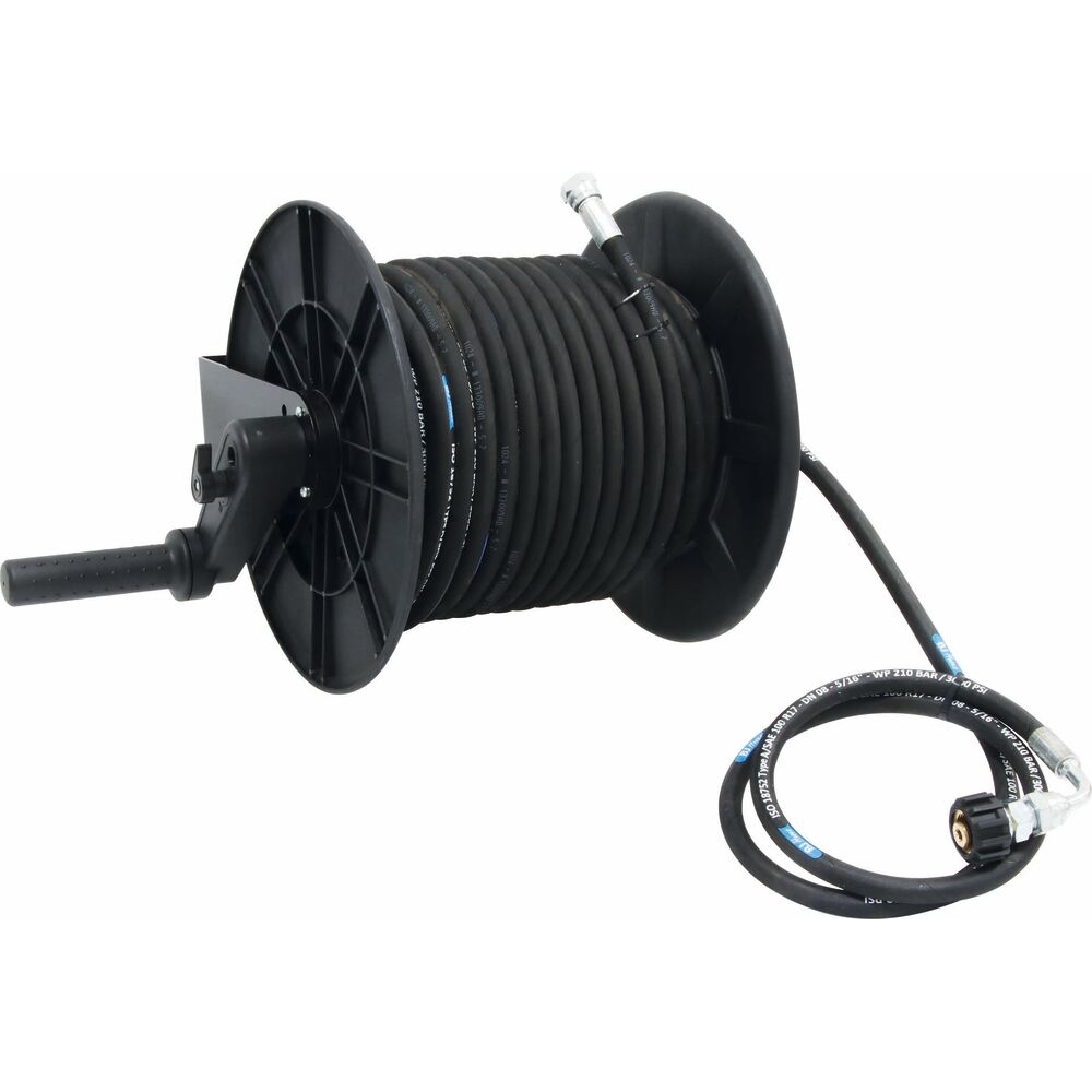 Option enrouleur avec flexible de 20m pour NHP eau chaude et eau froide DRAKKAR - 50286