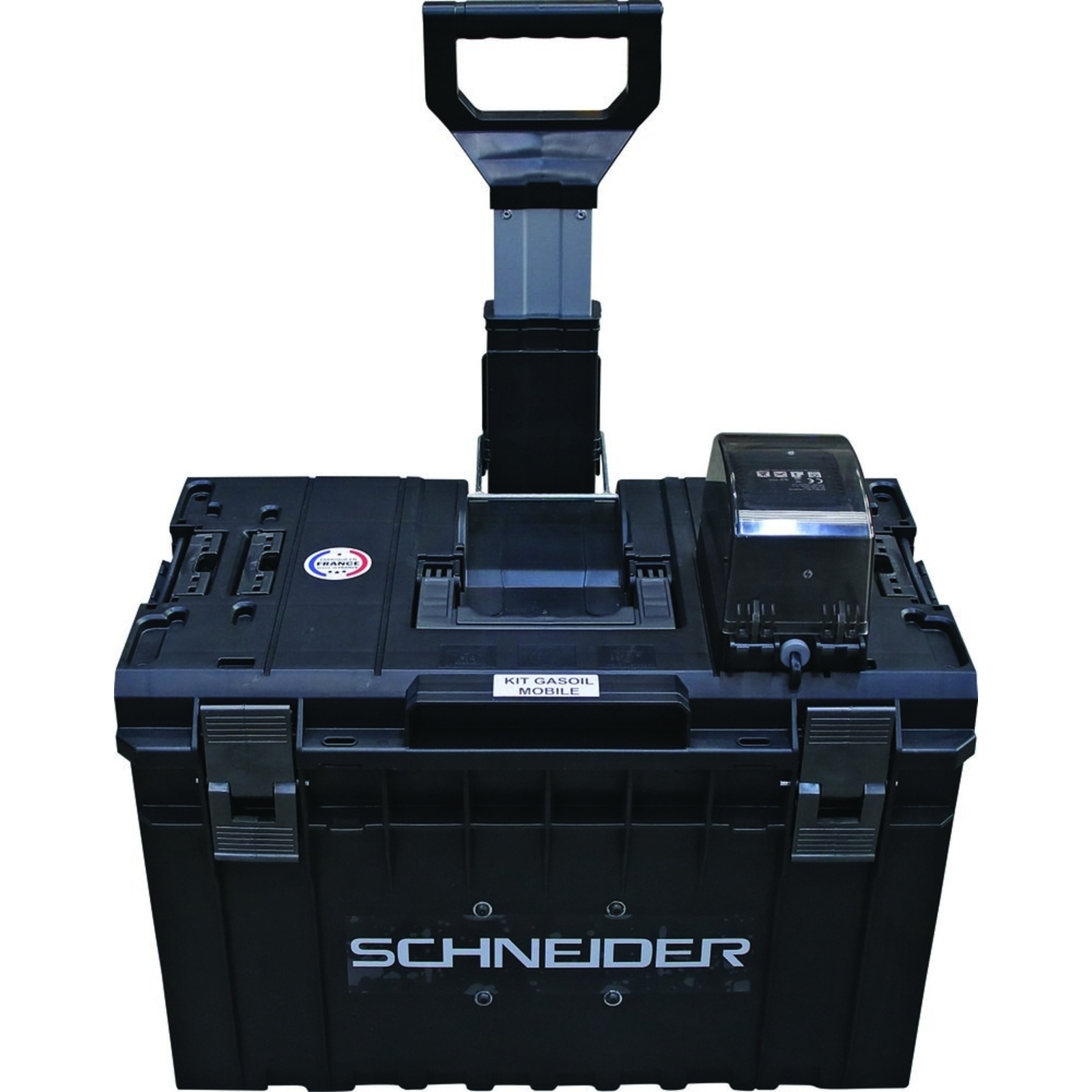 Pompe à gasoil 20V Li-ion 45 l/min avec tuyau d’aspiration et refoulement SCHNEIDER TRANSFERT - 50430