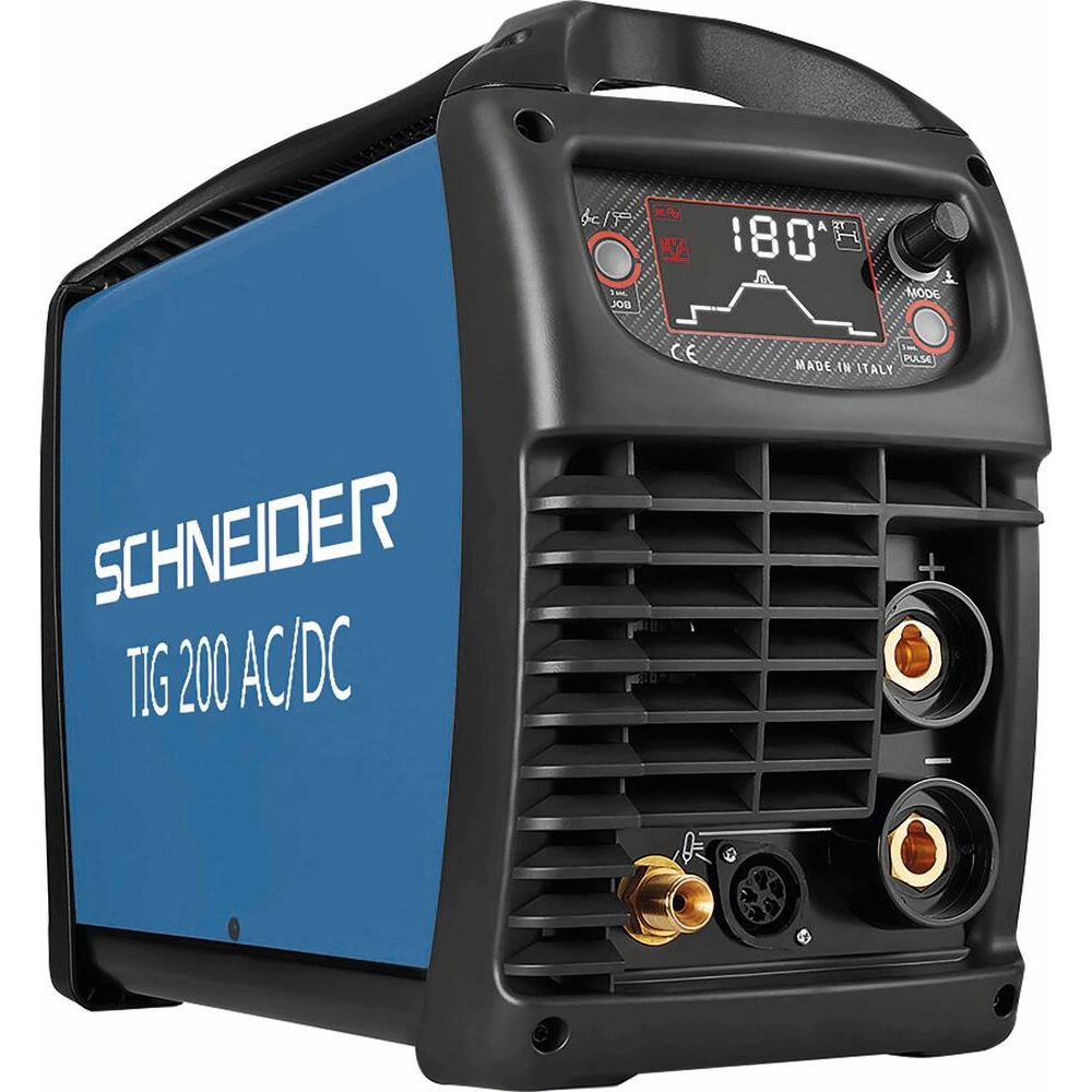 Poste à souder Inverter TIG 230V SCHNEIDER TIG 200 AC/ DC avec accessoires SCHNEIDER SOUDURE - 50487