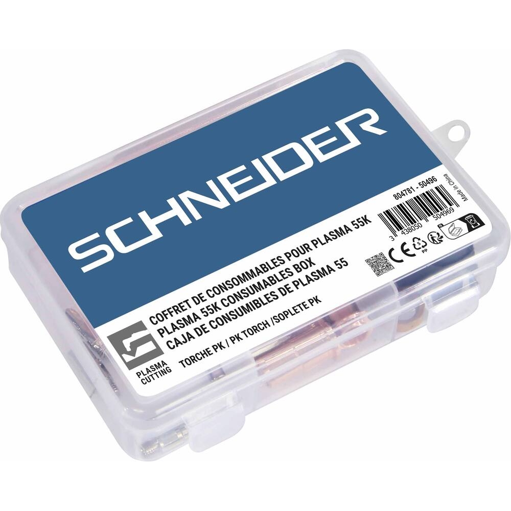 Coffret de consommables pour découpeur SCHNEIDER plasma 55K SCHNEIDER SOUDURE - 50496