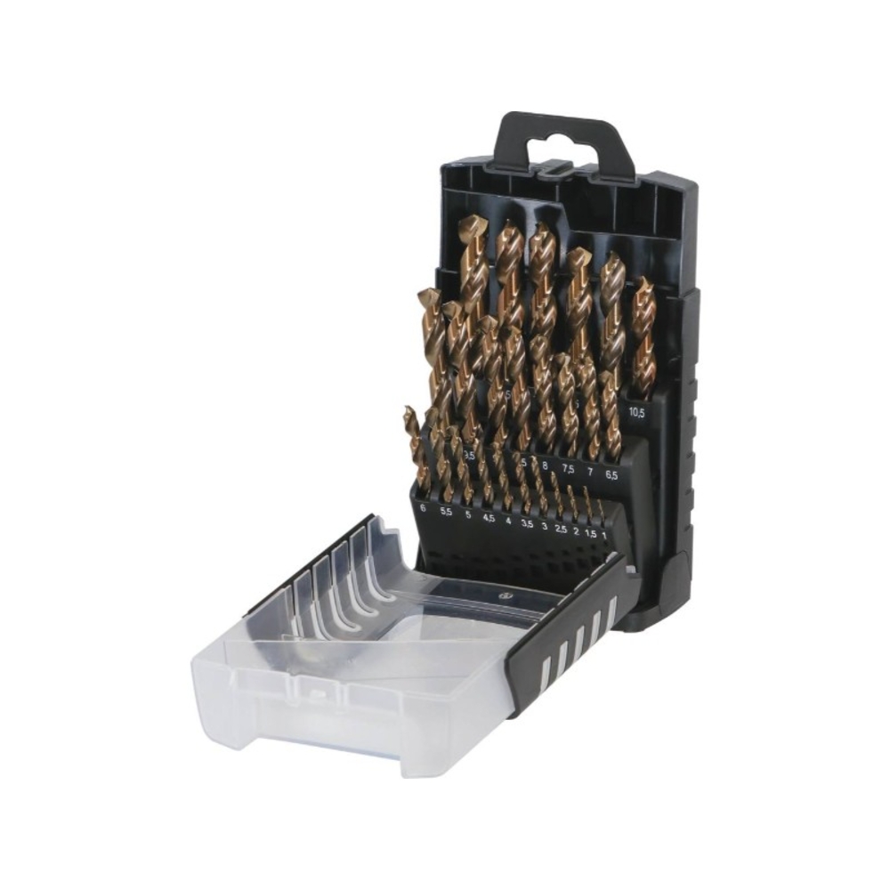 Coffret pvc de 25 forets métaux hss 5% c SCHNEIDER - 50605