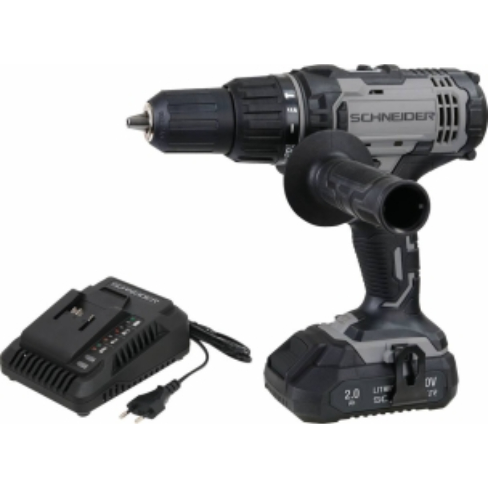 PERCEUSE/VISSEUSE 20V 50NM PERCU + POIGNEE + 1 BAT 2AH + 1 CHARG 3A - SCHNEIDER ELECTRO - 50817