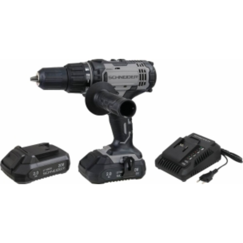 PERCEUSE/VISSEUSE 20V 50NM PERCU + POIGNEE + 2 BAT 2 AH + 1 CHARG 3A - SCHNEIDER ELECTRO - 50818