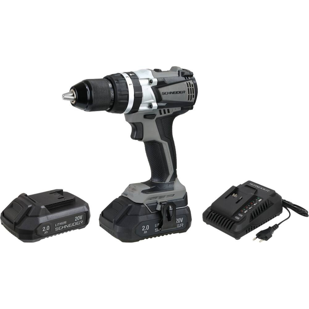 PERCEUSE/VISSEUSE 20V 60NM PERCUSSION +2 BATT 2AH + CHARG 3A - SCHNEIDER ELECTRO - 50826