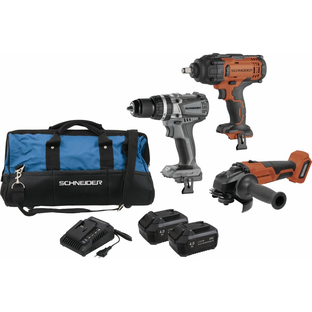 Pack 20V perceuse percu 60Nm-clé à chocs 1/2