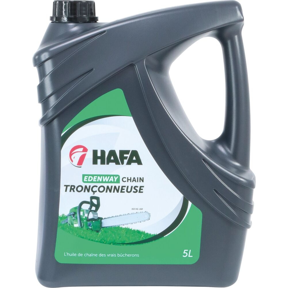 Huile pour chaîne de tronçonneuse grade 150 - bidon de 5L HAFA - 51045