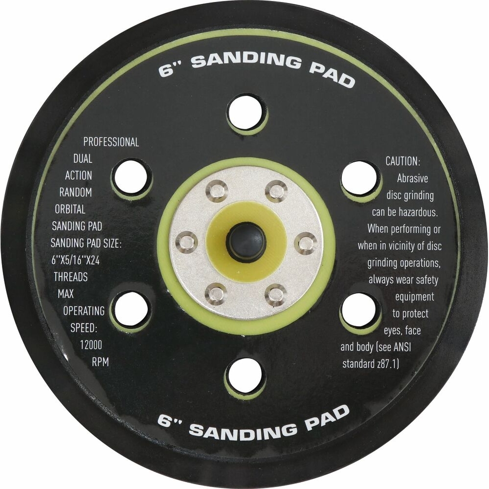 Plateau 150mm pour ponceuse pneumatique - DRAKKAR EQUIPEMENT - 51352