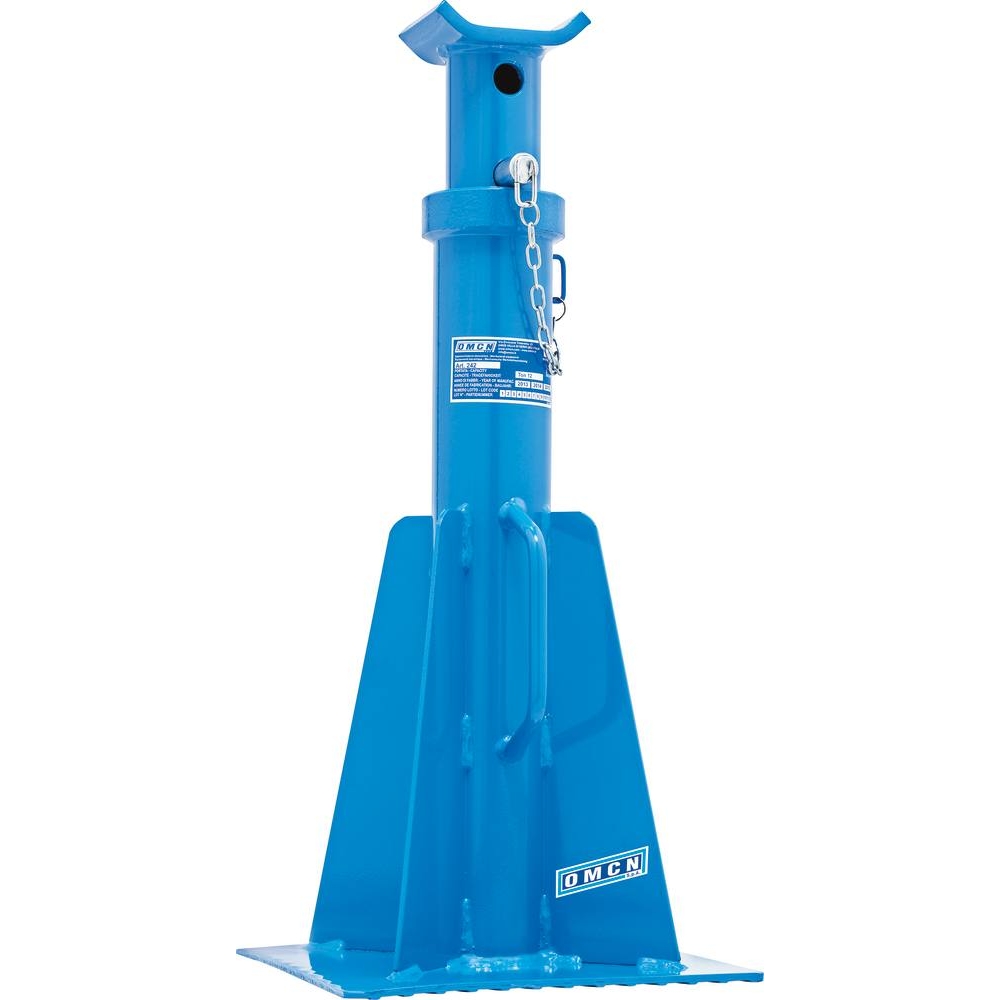 Chandelle à goupille 12T embase soudée 650/1100mm OMCN - 52920