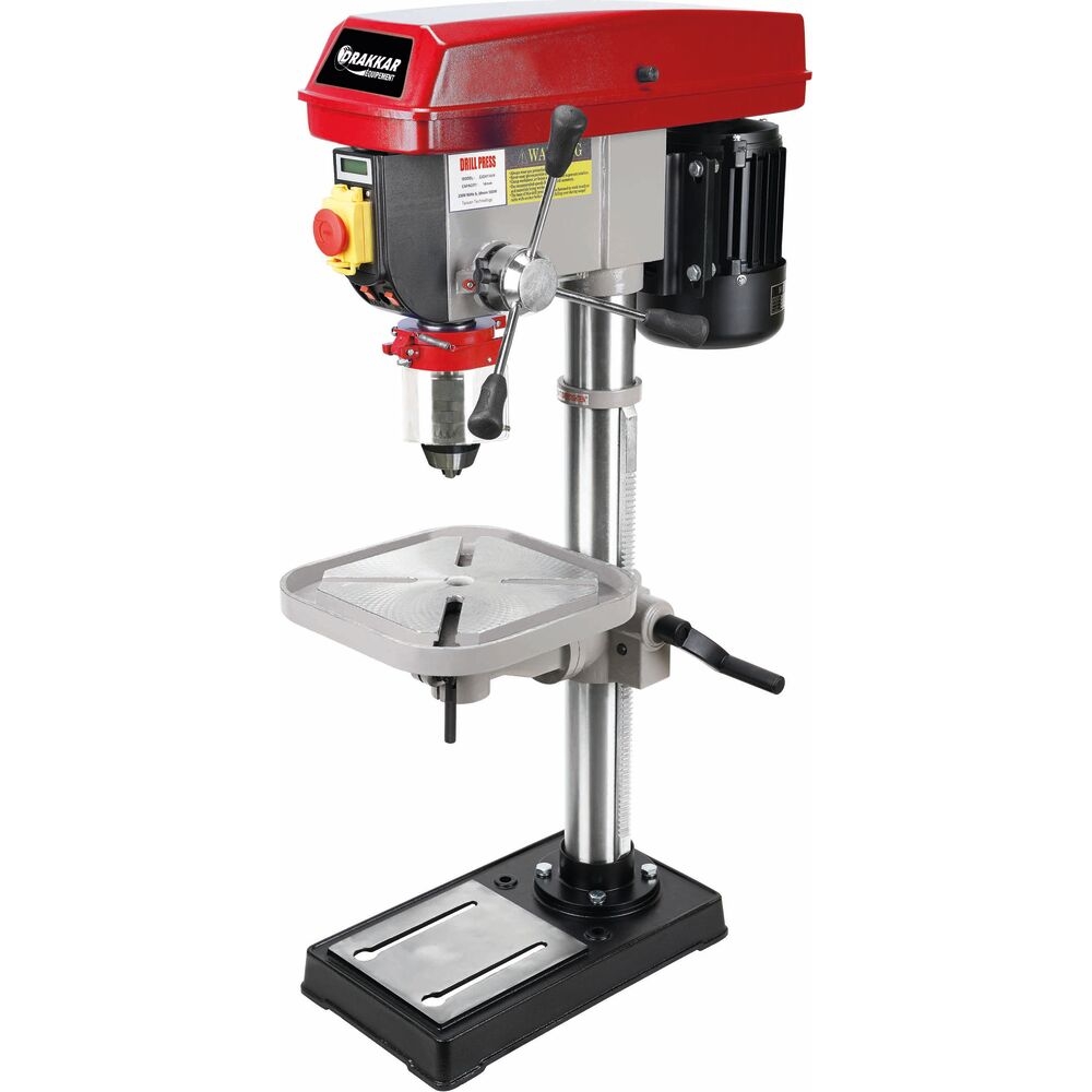Perceuse sur colonne monophasée à variateur de vitesse - 980mm DRAKKAR - 53080
