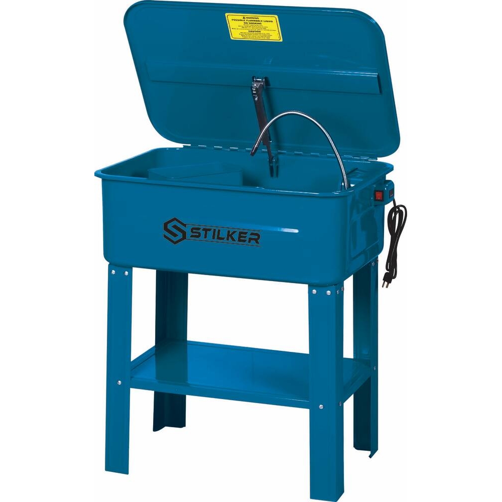 Fontaine de nettoyage 70L 230V métallique sur pieds STILKER - 53281