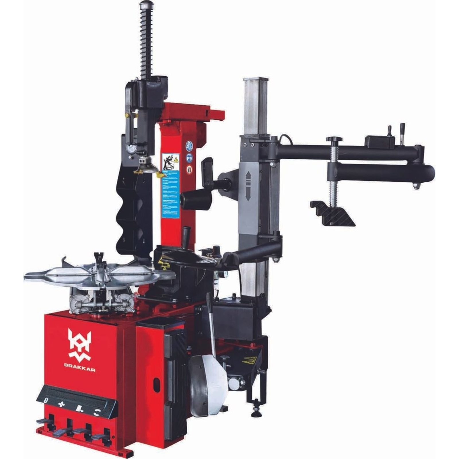 Machine démonte pneu automatique à vitesse variable VL/VU avec helper droit - 230V DRAKKAR EQUIPEMENT - 53329