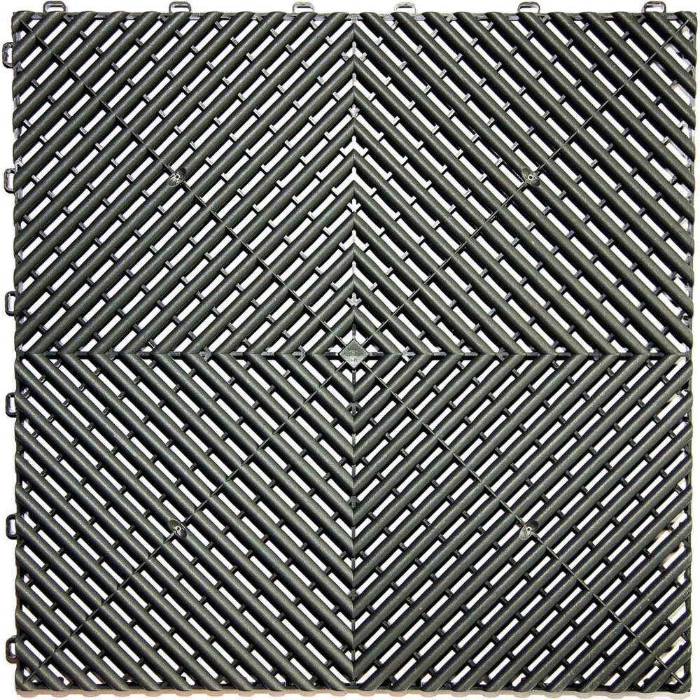 Dalles 40x40cm grises - Lot de 6 pcs - 53906