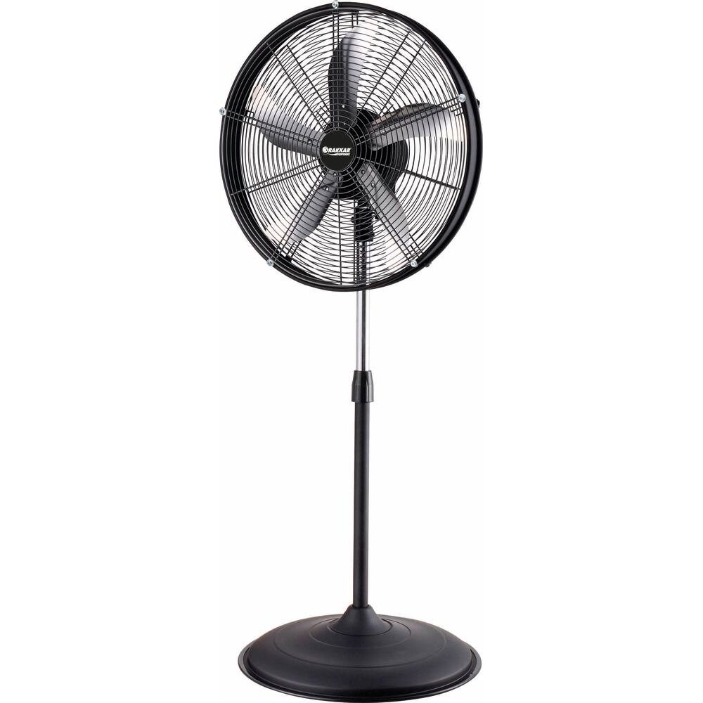 Ventilateur oscillant sur pied 230V 111W - D500mm DRAKKAR EQUIPEMENT - 53974