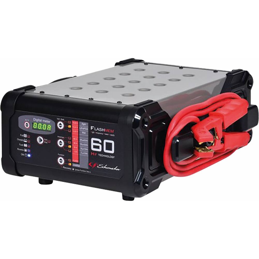 Chargeur de batterie automatique 12V 60A pour diagnostic SCHUMACHER - 54032