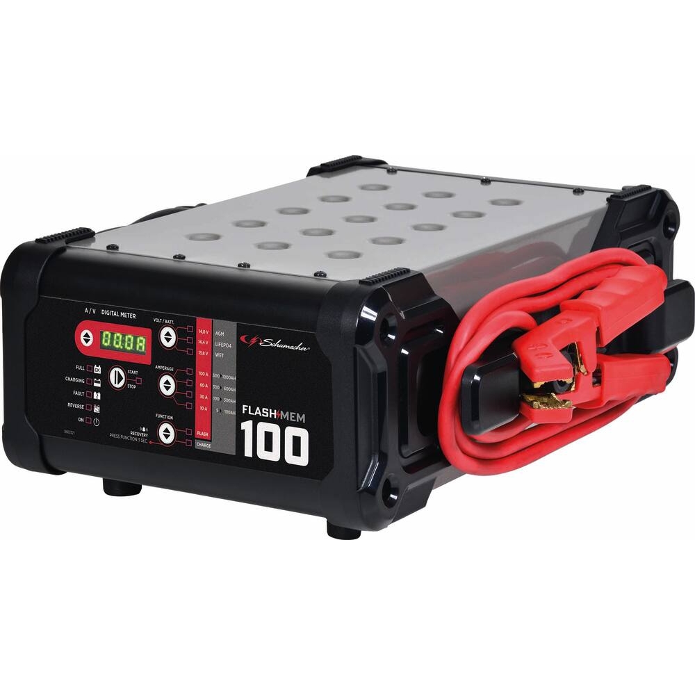 Chargeur de batterie automatique 12V 100A pour diagnostic SCHUMACHER - 54034