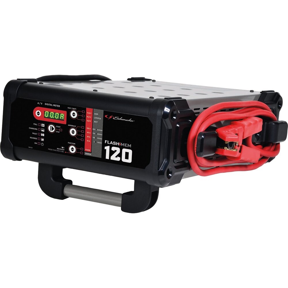 Chargeur de batterie automatique 12V 120A pour diagnostic SCHUMACHER - 54036