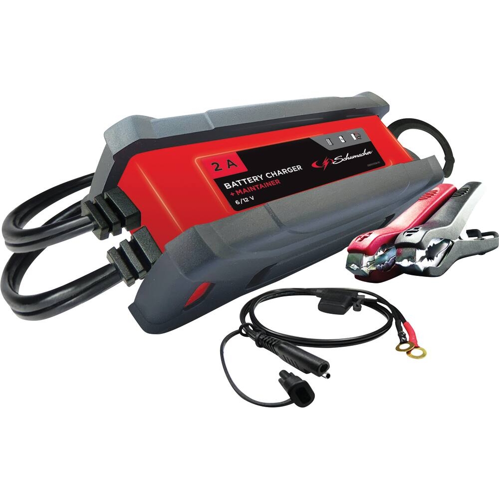 Chargeur de batterie automatique 6/12V 2A SPI 2 SCHUMACHER - 54052