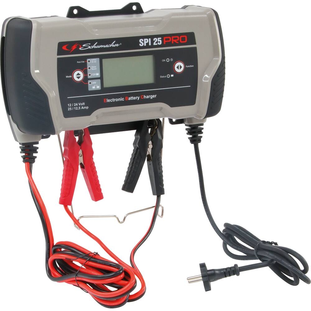 Chargeur de batterie automatique 12/24V-25/12,5A SPI 25 PRO SCHUMACHER - 54068