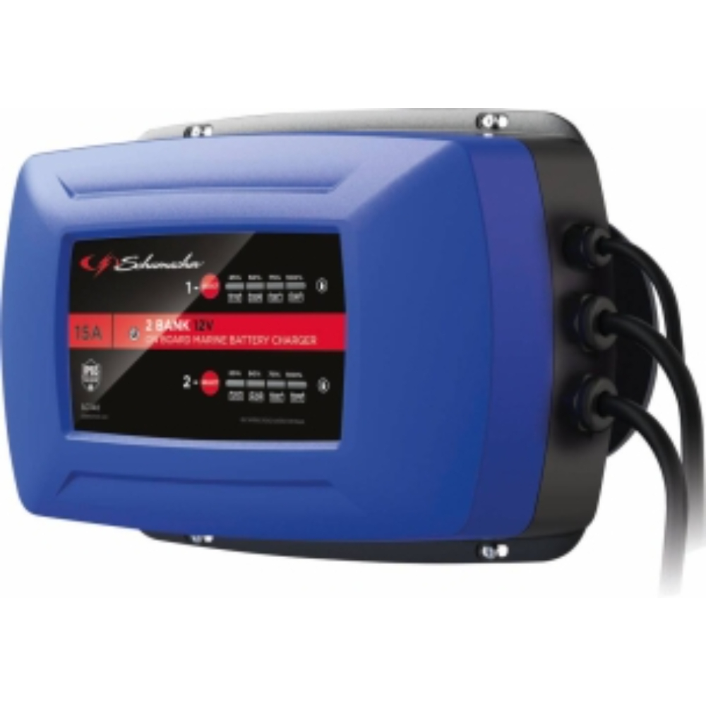 CHARGEUR ELECTRONIQUE 12V 15A SC 348 - SCHUMACHER - 54072
