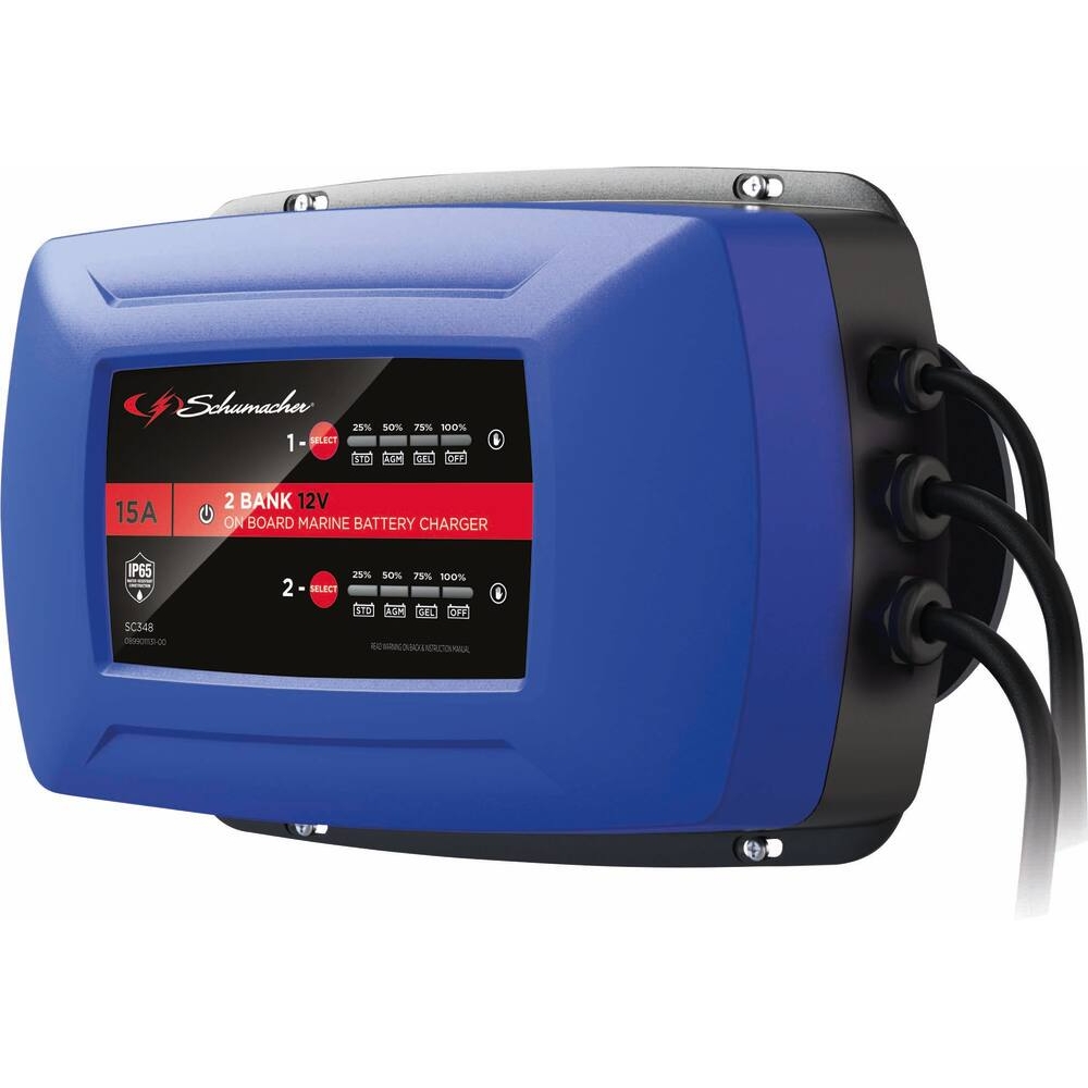 Chargeur électronique 12V 15A SC 348 SCHUMACHER - 54072