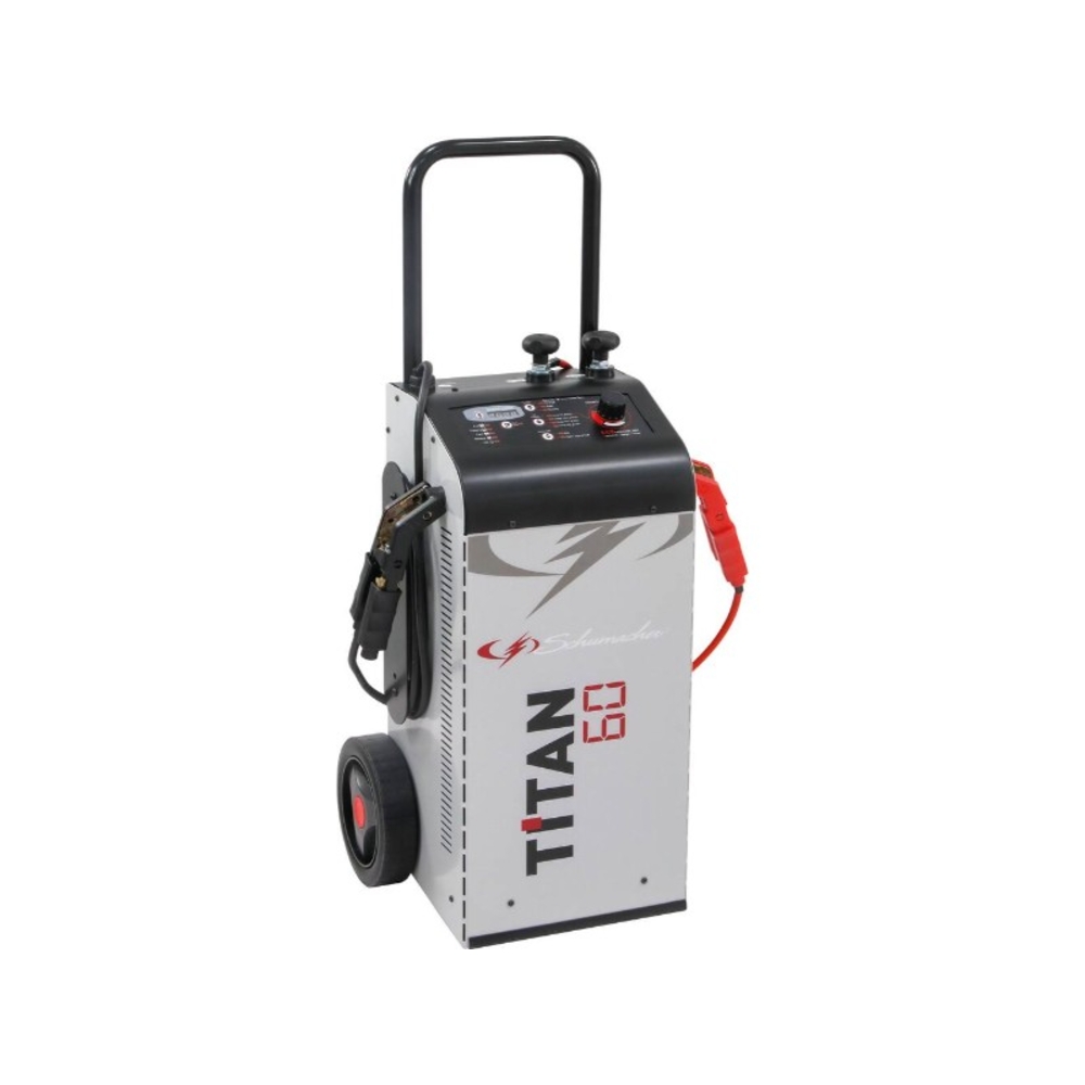 Chargeur démarreur SCHUMACHER sur roues 12/24V TITAN 60 - 54074