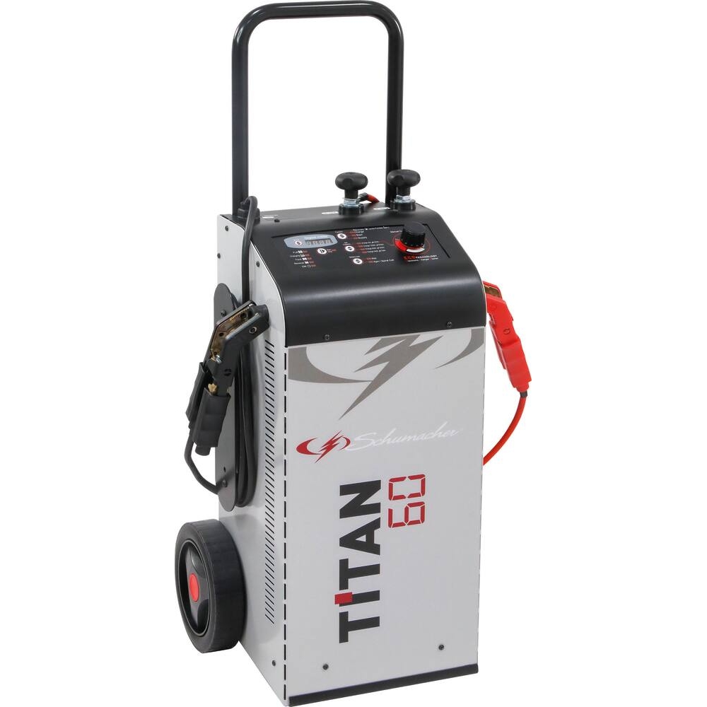 Chargeur démarreur sur roues 12/24V - TITAN 60 SCHUMACHER - 54074