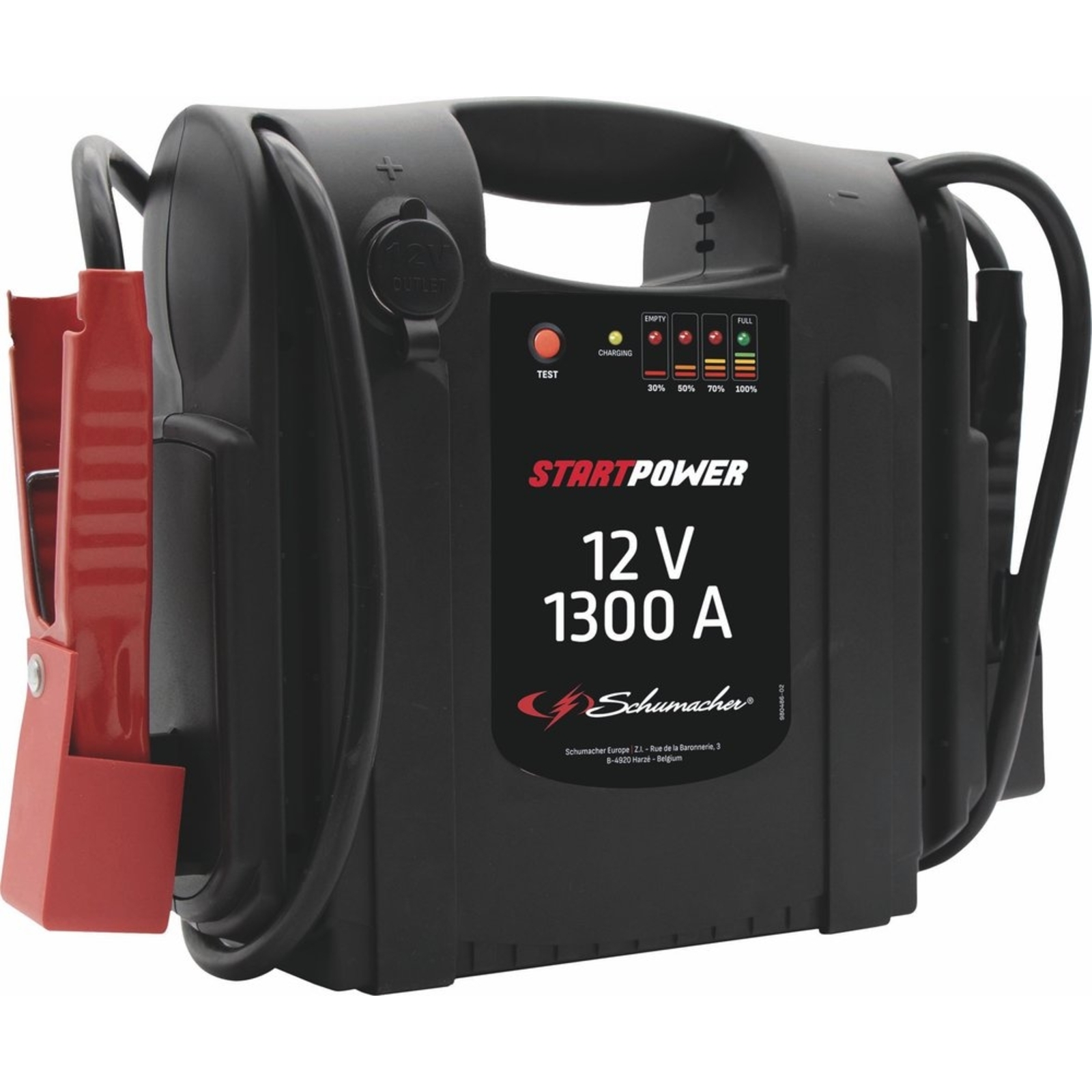 Booster 12V 1300A batterie 18Ah SCHUMACHER - 54099
