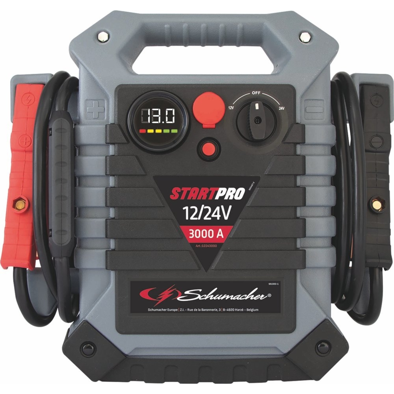 Booster 12/24V 3000A 2 batteries 22Ah SCHUMACHER - 54107