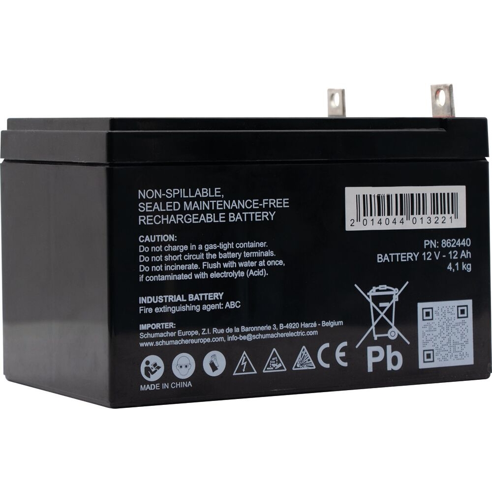 Batterie 12V 440A pour booster SOS mini SCHUMACHER - 54108