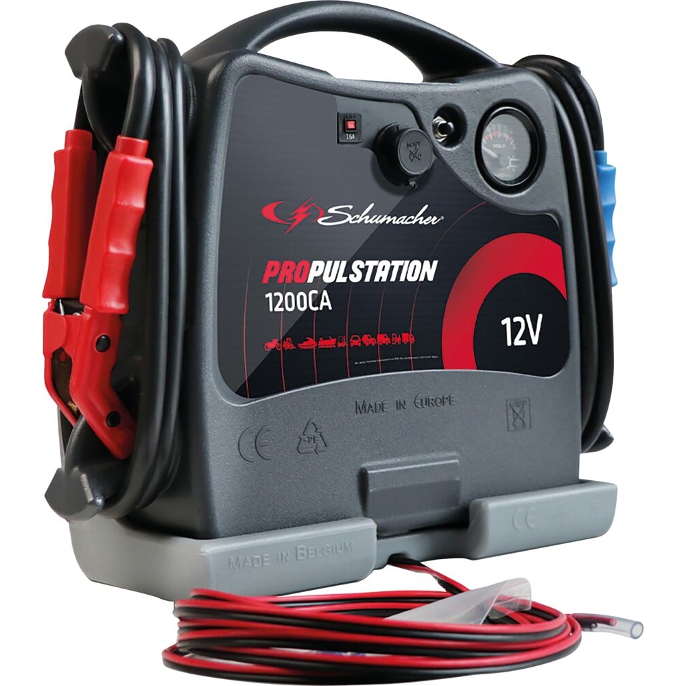 Booster 12V 2370A sur station de charge véhicule DC SCHUMACHER - 54136