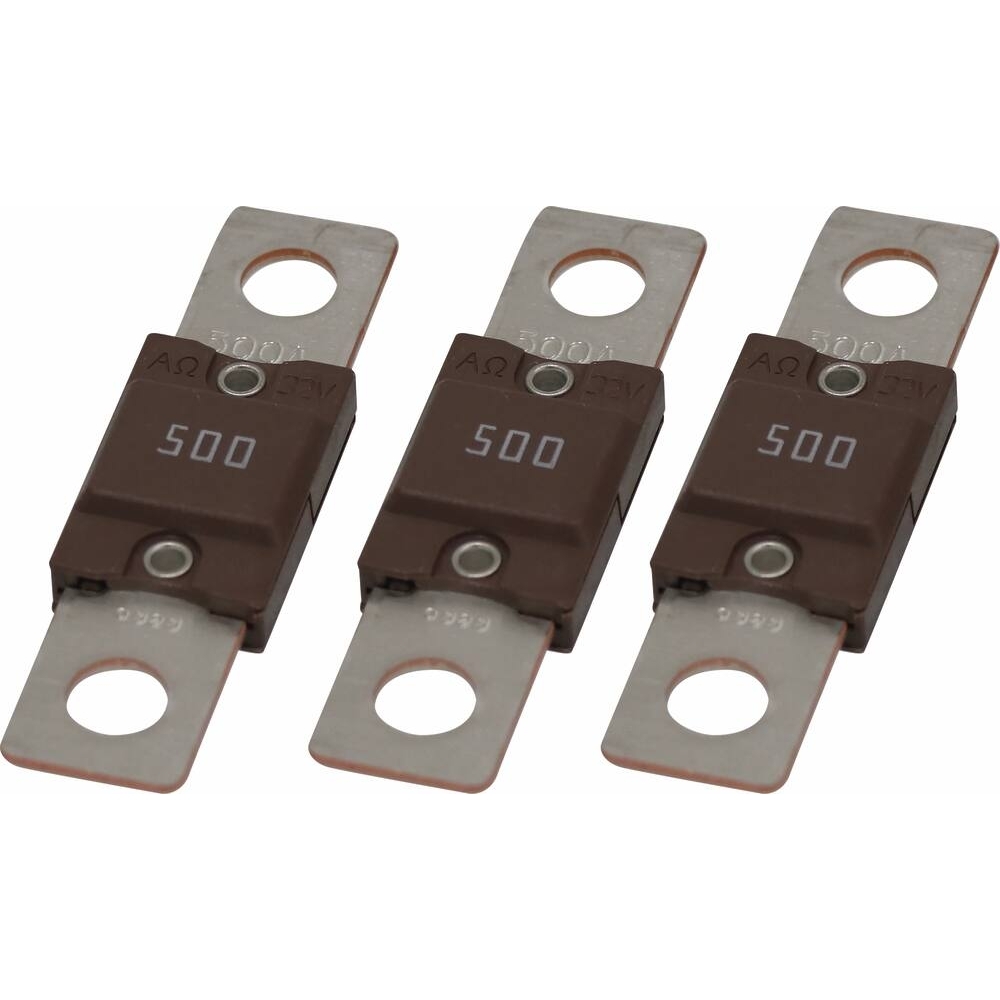 Fusibles 500A pour booster 1200-1600A - lot de 3 pièces - SCHUMACHER - 54197