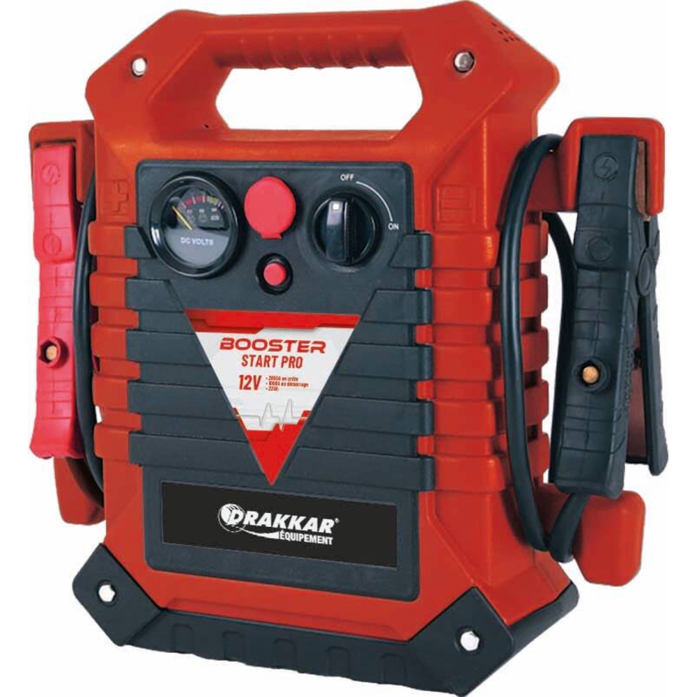 Booster 12V 2650A batterie 22Ah DRAKKAR - 54225