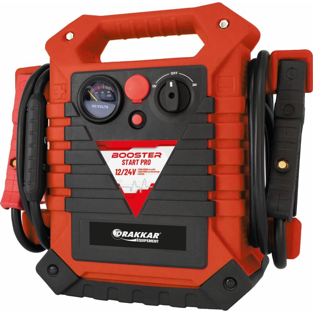 Booster 12/24V 5300A 2 batteries 22Ah DRAKKAR - 54230