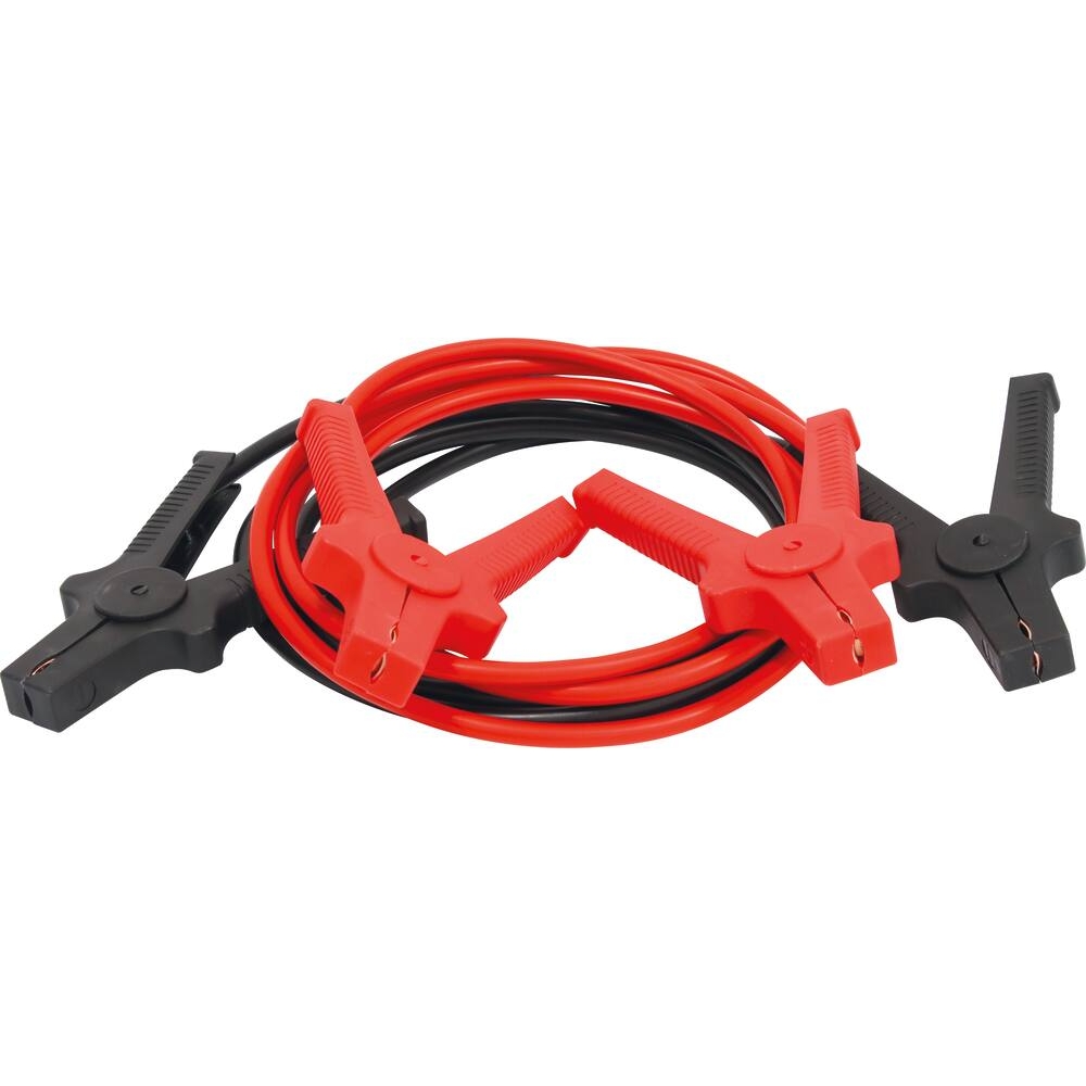 Câbles de démarrage en CCA 16mm² 2x2,5m 350A pinces PVC isolées STILKER - 54360