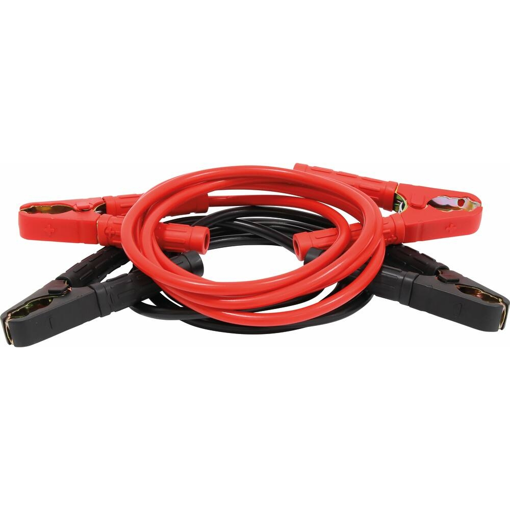 CABLES DE DEMARRAGE EN CCA 25mm2 PINCES ISOLEES 2x3,0m 480A - STILKER - 54362