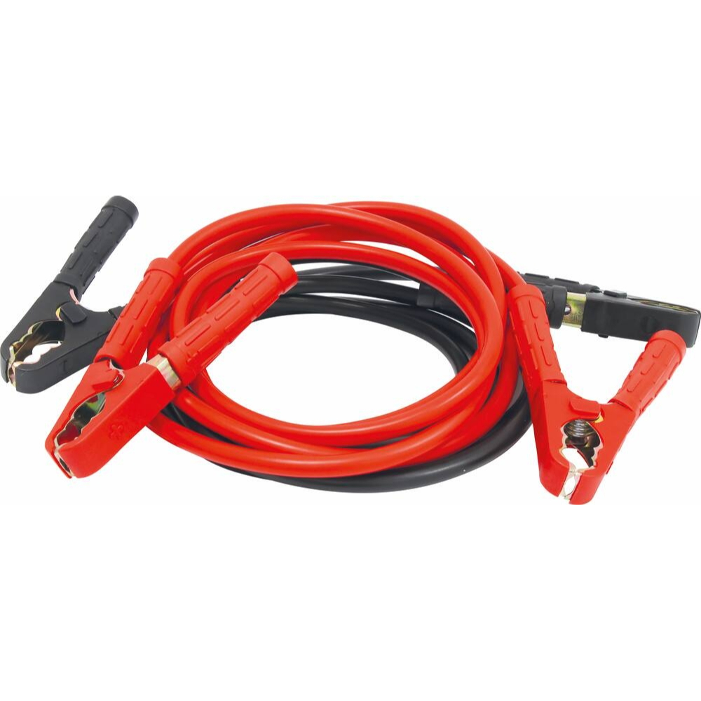 CABLES DE DEMARRAGE EN CCA 35mm2 PINCES ISOLEES 2x3,5m 620A - STILKER - 54364