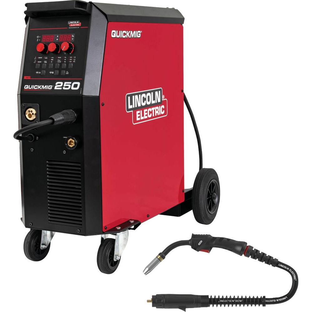 Poste à souder inverter MIG-MAG 400V QUICKMIG 250 - pack LINCOLN ELECTRIC - 54905