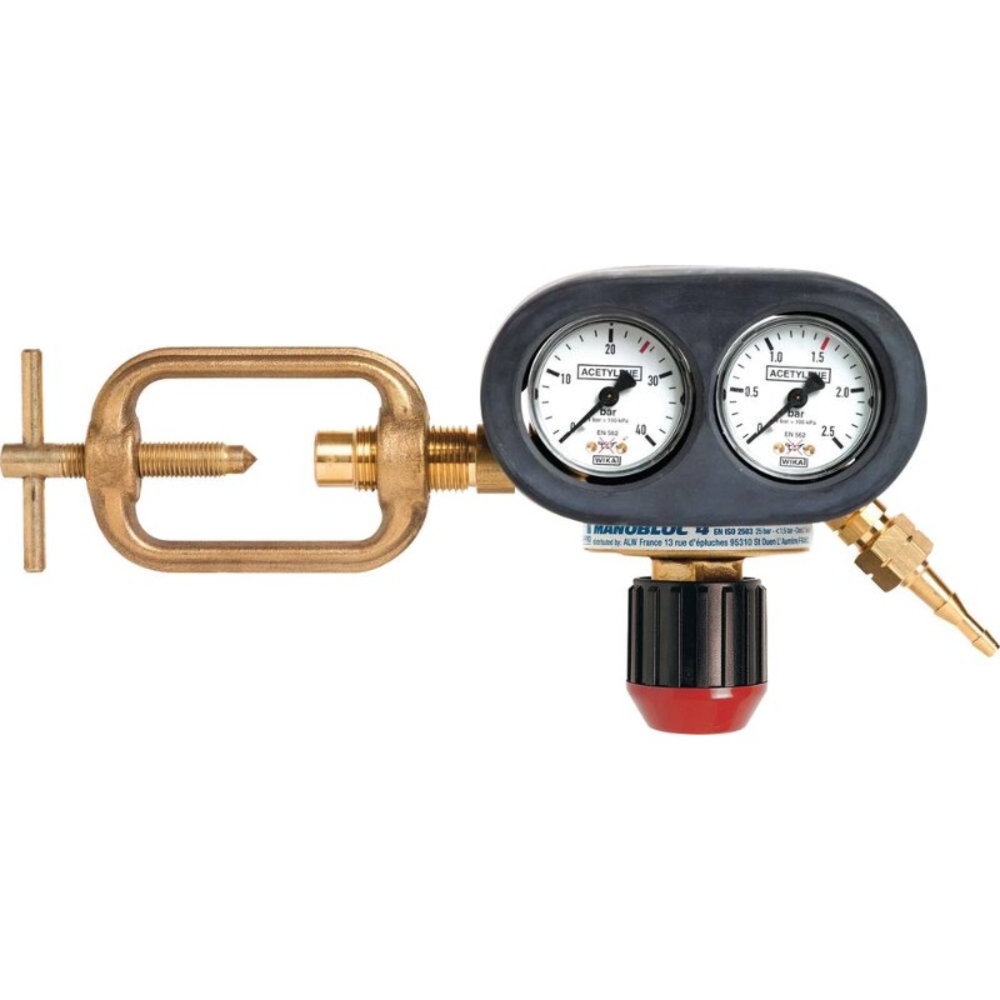 Détendeur de pression blindé acétylène SAF-FRO - 55082