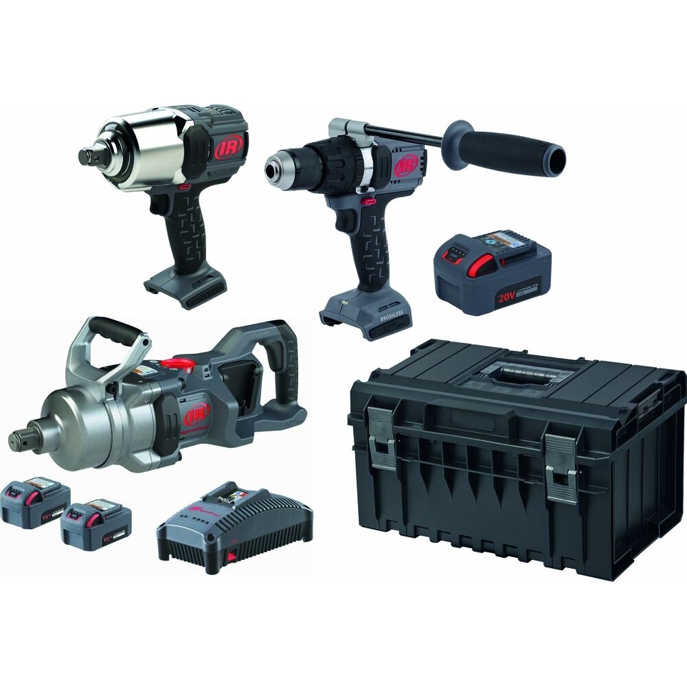 Pack 20V perceuse 125Nm-clé à chocs 3/4