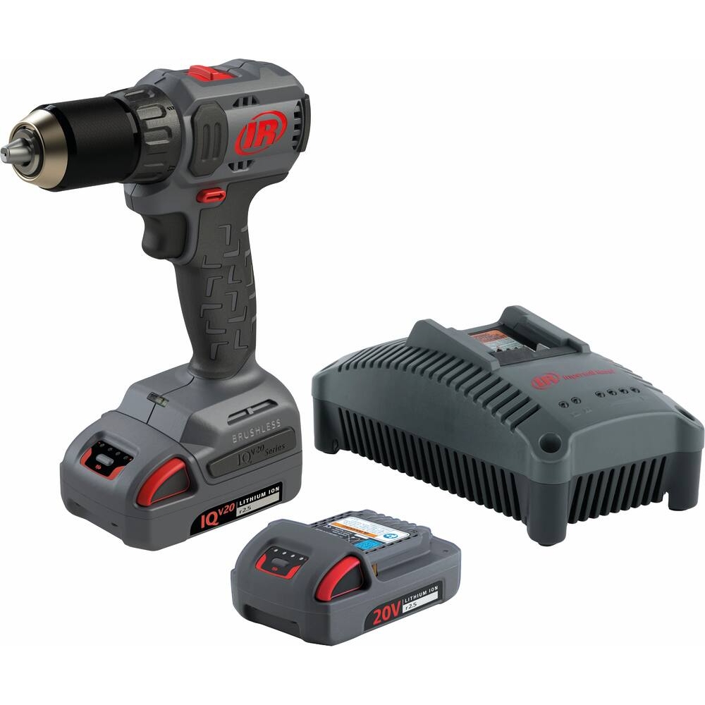 Perceuse visseuse brushless D3141 - 50Nm- 2 batteries Li-ion 2,5Ah INGERSOLL RAND - 55620