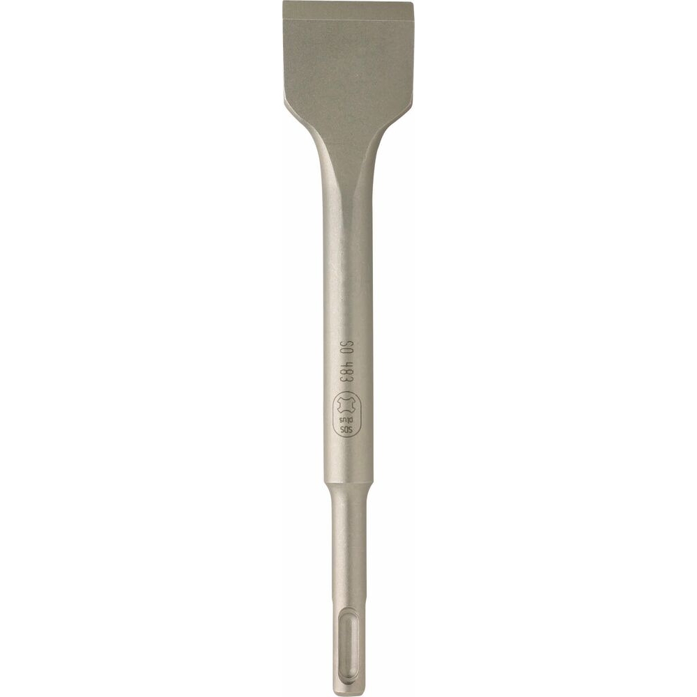Burin plat SDS+ Larg 80mm long 200mm- Clip attache de 1 pièce DIAGER - 55803