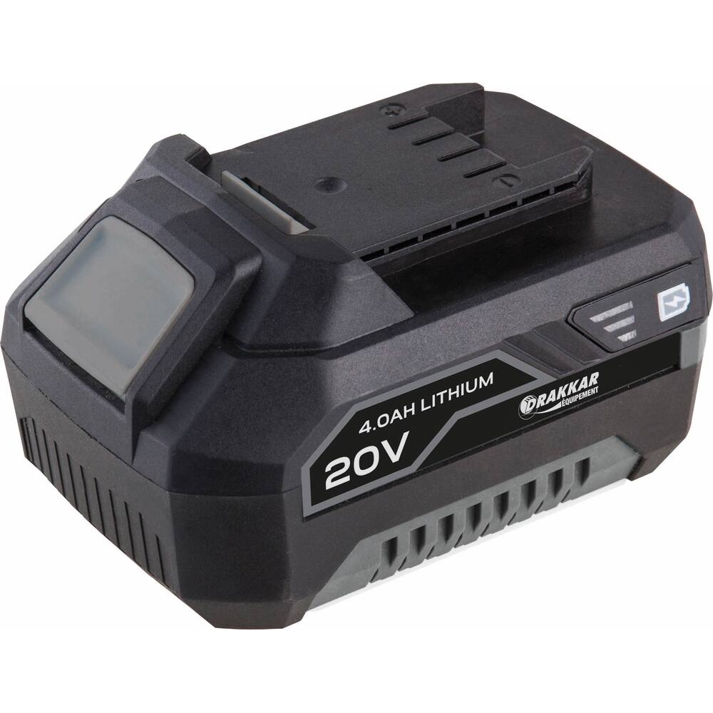Batterie 20V Li-ion 4Ah DRAKKAR DRAKKAR - 55852