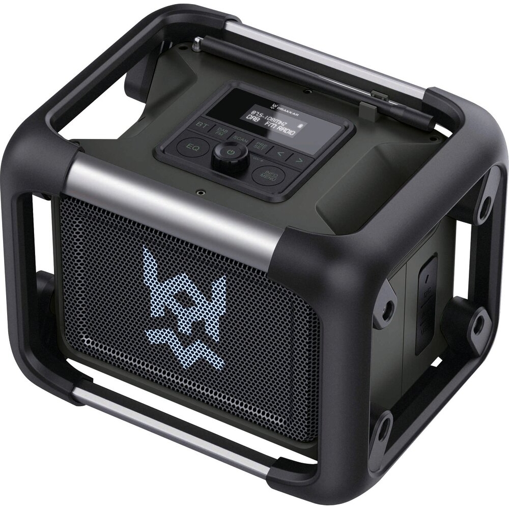 Enceinte de chantier radio/BLUETOOTH portative &agrave; batterie ou secteur DRAKKAR EQUIPEMENT - 55900