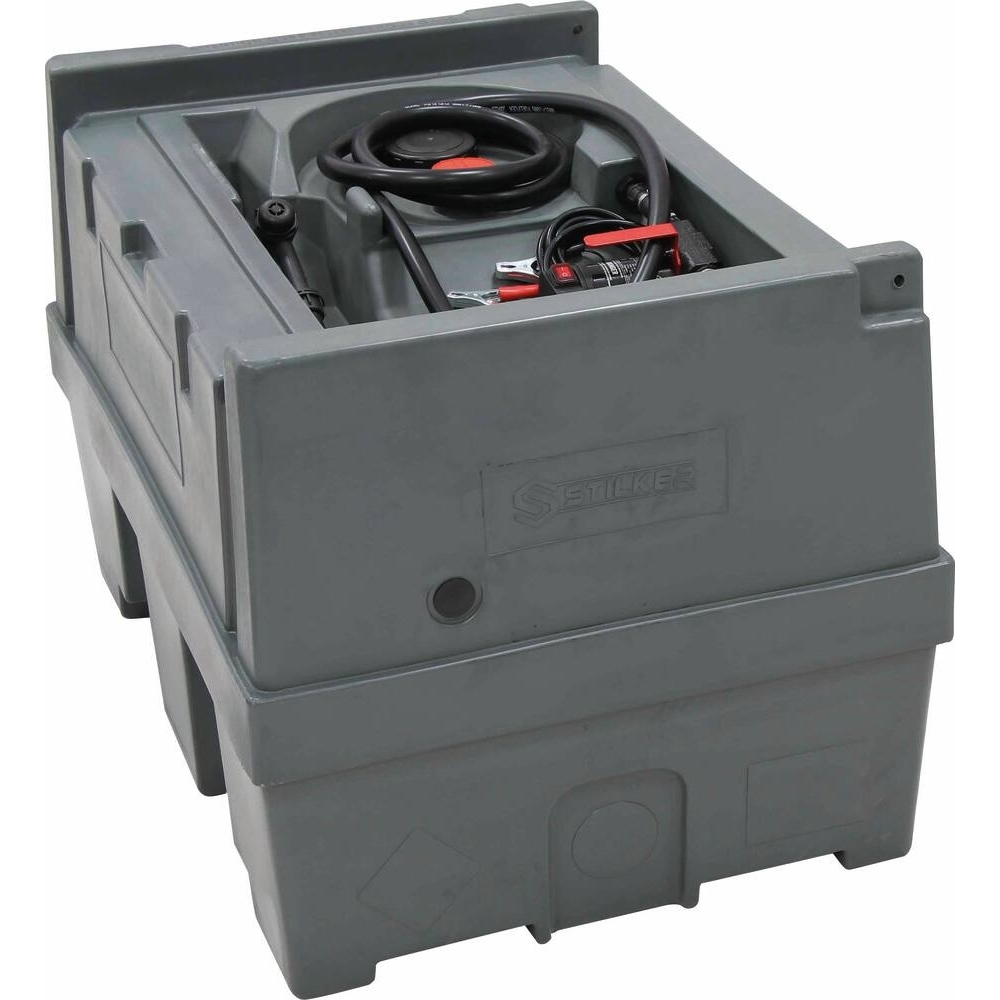 Cuve de ravitaillement gasoil PE 450L ADR pompe à gasoil 12V 40 l/min pistolet manuel 56000