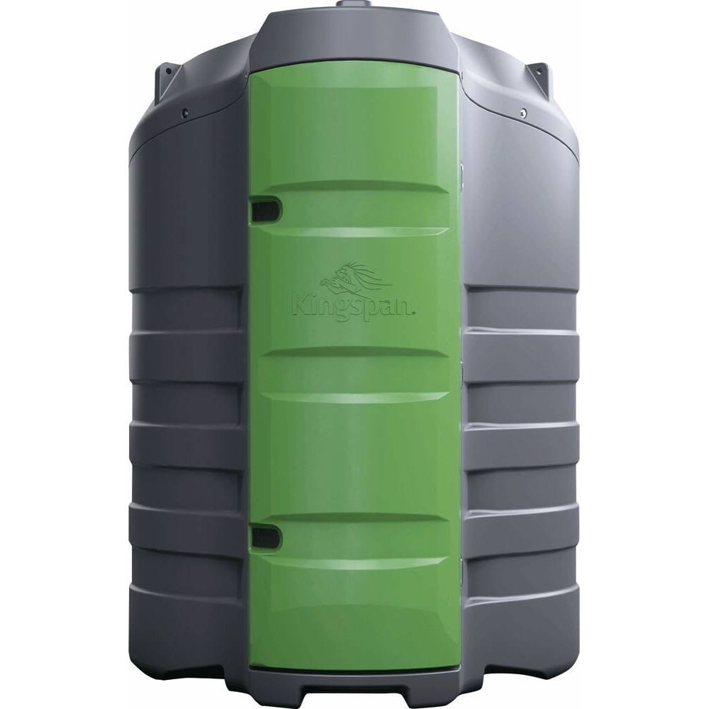 Cuve de stockage gasoil PEHD 1500L DP avec armoire intégrée pour station à gasoil 230V 79 l/min et pistolet automatique/Compteur/filtre KINGSPAN - 56015