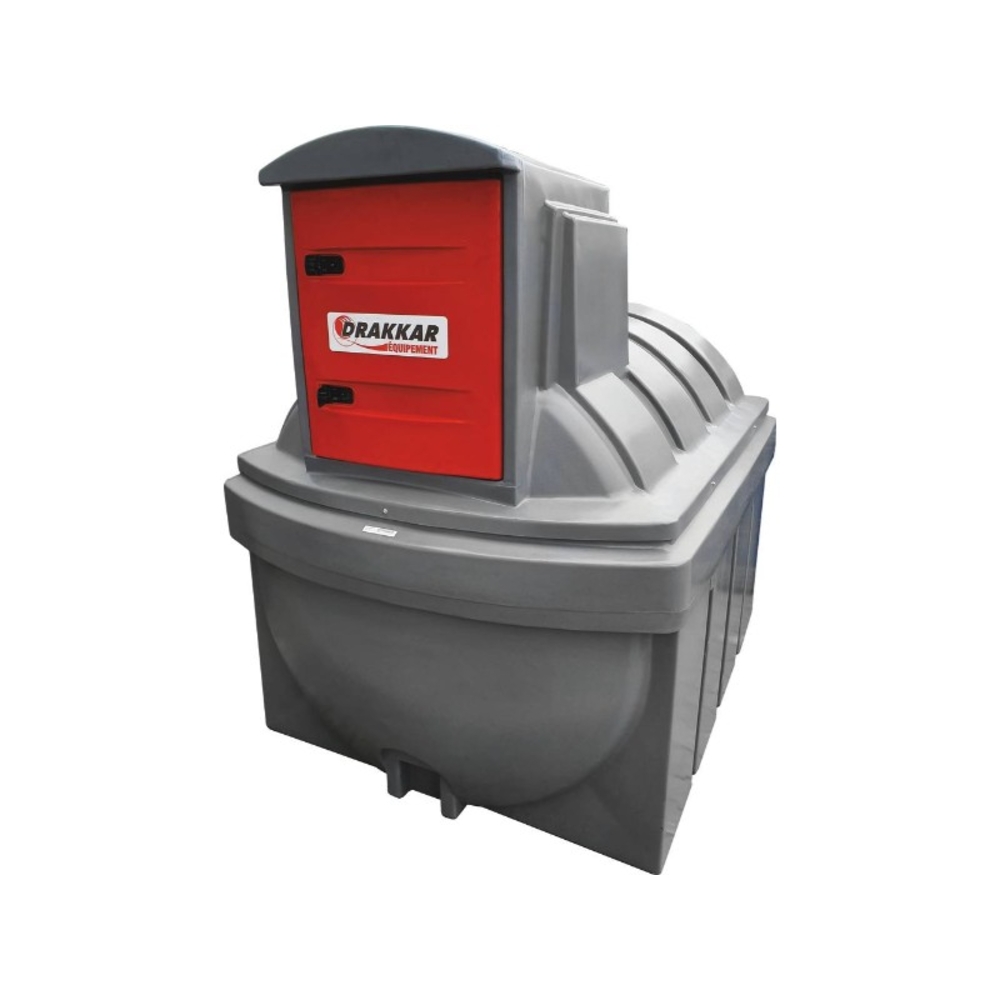 Cuve de stockage DRAKKAR fuel PEHD double paroi 2500L - 56025